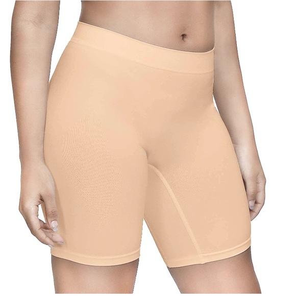 Seamless Slimming Shapewear Slip Shorts Underwear in Nude, Women’s Size Medium. - Picture 3 of 16